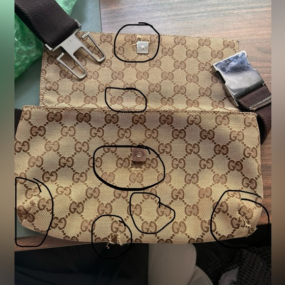 Authentic Gucci monogrammed Bumbag - Picture 15 of 17